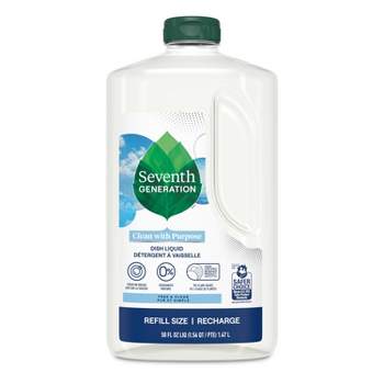 Seventh Generation Free & Clear Liquid Dish Soap - 50 fl oz