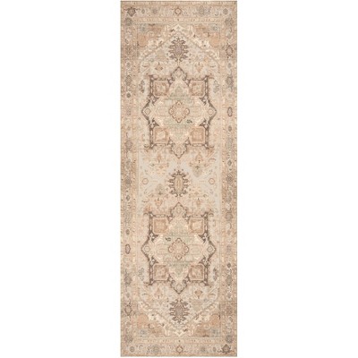 Nourison Vintage Washables Medallion Non-Slip Indoor Rug