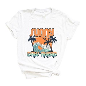 Simply Sage Market Women's Sunny Days Ahead Short Sleeve Graphic Tee - 1 of 3