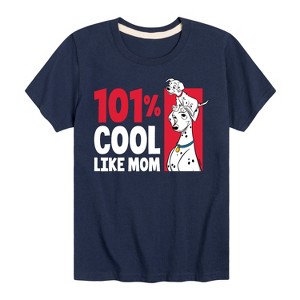 Boys' - 101 Dalmatians - 101 Percent Cool Like Mom Short Sleeve Graphic T-Shirt - 1 of 4
