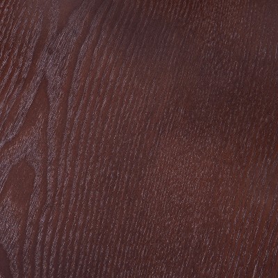 Elegant Walnut Wood Cross Back Dining Chair - 18" Seat Height