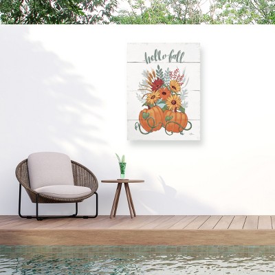 "Fall Fun II" Outdoor Canvas