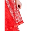 HalloweenCostumes.com Red Gothic Wedding Dress Costume - 4 of 4
