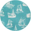 Unique Loom Outdoor Coastal Collection Area Rug - Flotilla (' " x ' "  ) - 3 of 4