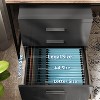 GALAXHERO  3 Drawer File Cabinet for Home Office, Wood Under Desk Filing Cabinet, Rolling Printer Stand with Wheels - 4 of 4