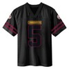 NFL Washington Commanders Jayden Daniels Boys' Black Short Sleeve Jersey - 2 of 3