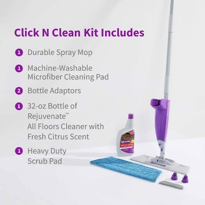 Click n Clean Multi-Surface PowerMax Microfiber Spray Mop - Thumbnail 2