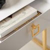 Abele Lacquer Nightstand - SFV3517 - Safavieh Couture - 3 of 4