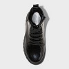 Kids' Rochelle Lace-Up Combat Boots - art class™ Black - 3 of 4