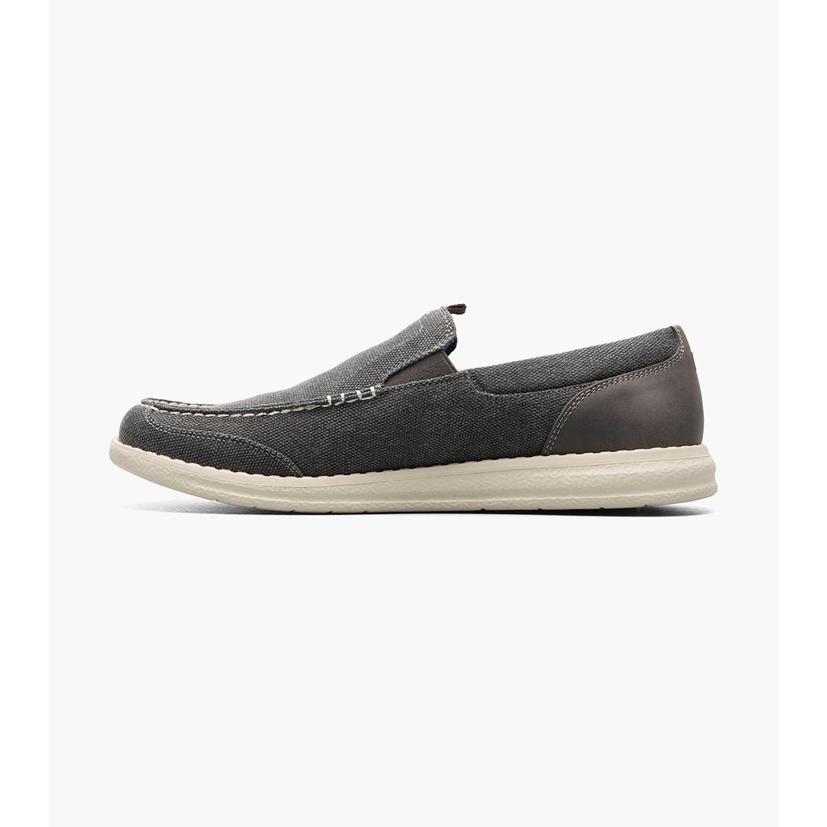 Nunn Bush BrewskiCanvas Men's Moc Toe Venetian Slip On - thumbnail 8