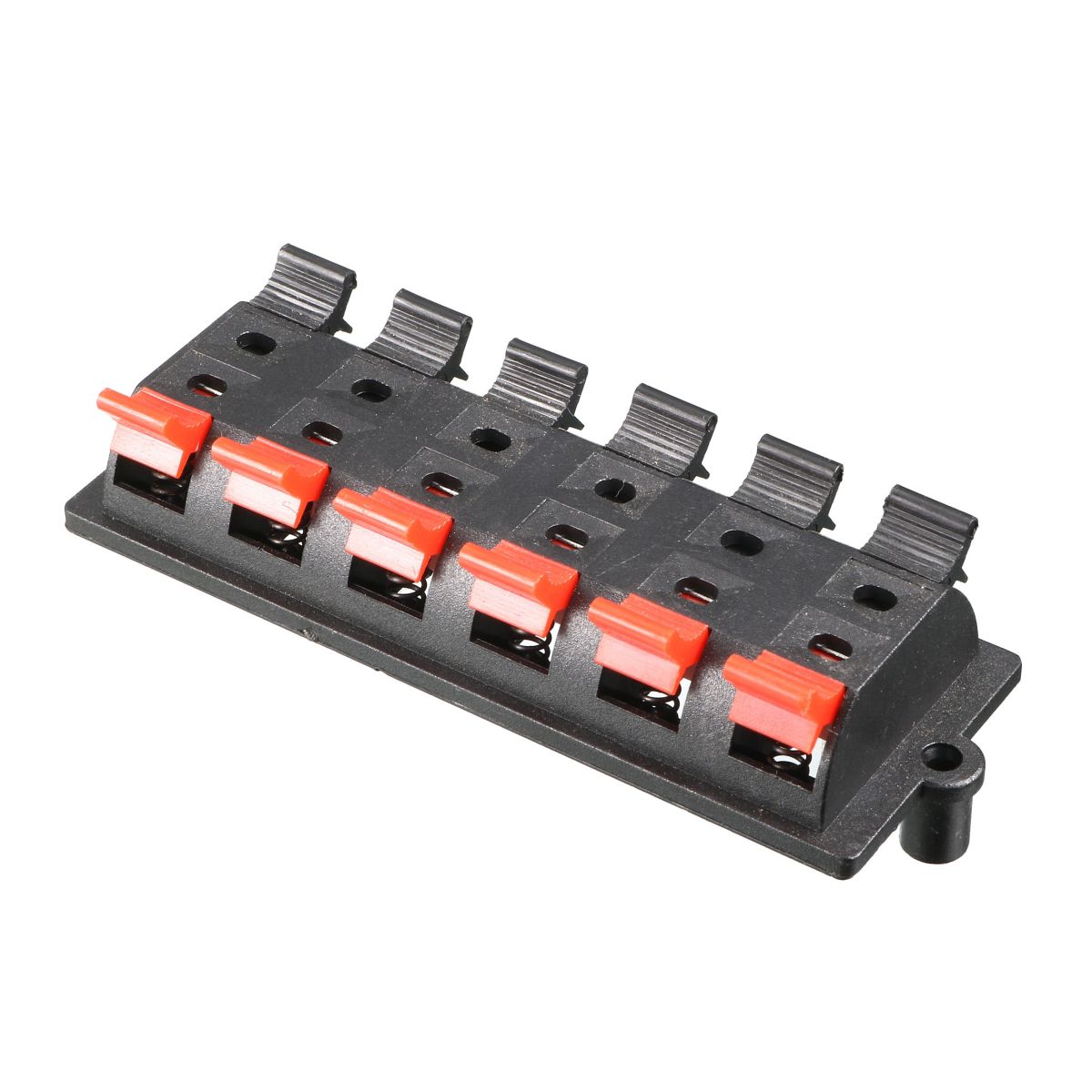 Unique Bargains Metal Spring Load Design Push Type 12 Pins Speaker Terminal 1 Pc - thumbnail 2
