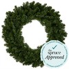 Northlight Canadian Pine Commercial Size Artificial Christmas Wreath - 5' - Unlit - image 4 of 4