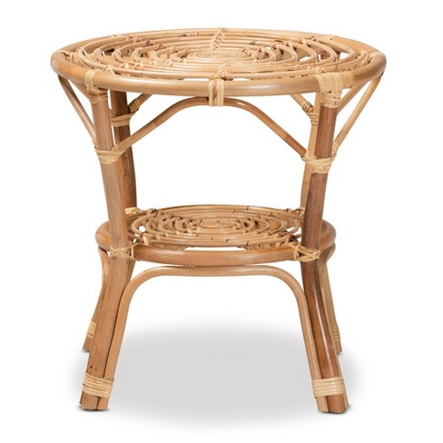 Target coffee store table rattan