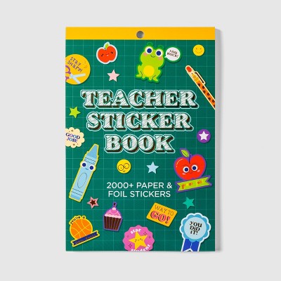 Pulsar Eco Products The Best Teacher Sticker Book Ever
