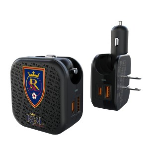MLS Western Conference Teams Text Backdrop 18-Watt 2 in 1 USB A/C Charger - 1 of 3