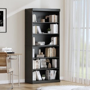 Dovelina Vertical Display Bookshelf Combination with Adjustable Shelves--No Door - 1 of 4