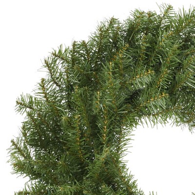 24-Inch Green Pine Artificial Christmas Wreath for Front Door