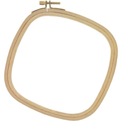 DMC 10” Square Wooden Embroidery Hoop by DMC