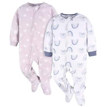 Gerber Baby & Toddler Girls' Blanket Sleeper, 2-Pack