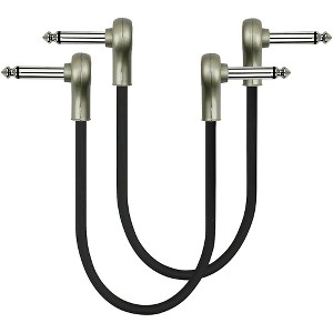 Kirlin Skinny Pedal Cable, 1/4" Right Angle to 1/4" Right Angle (2-Pack) - 1 of 2