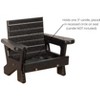 JCS Wildlife Mini White Adirondack Chair Candle or Drink Holder, Lake Life - 4 of 4