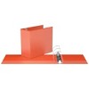 Davis Group 4pk 5" Premium Economy Angled D-Ring Binder Orange: Easyview, 4in, 700 Sheet Capacity, Hard Cover, 2 Pockets - 2 of 4