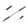 Unique Bargains Double Head Nail Painting Brushes for Polish Painting Home DIY Clear Gray 1 Pc - 3 of 4