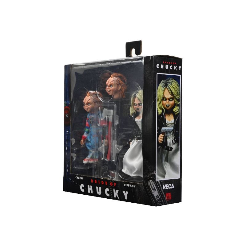 NECA Bride of Chucky - Chucky and Tiffany 8&#34; Action Figures - 2pk, 4 of 6