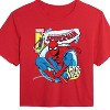 Women's - Marvel - Friendly Neighborhood Spider-Man Comic Book Cover Cropped Graphic T-Shirt - 2 of 4