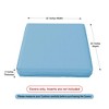 Covers&All Square Cushion Slipcover for Patio Couch Sofa Seats Cover only, Pack of 2 - 3 of 4