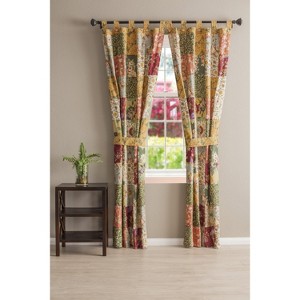 Greenland Home Fashions 0407APP Antique Chic Multi Panel Pair-Patchwork, 84x84 Inches - 1 of 1