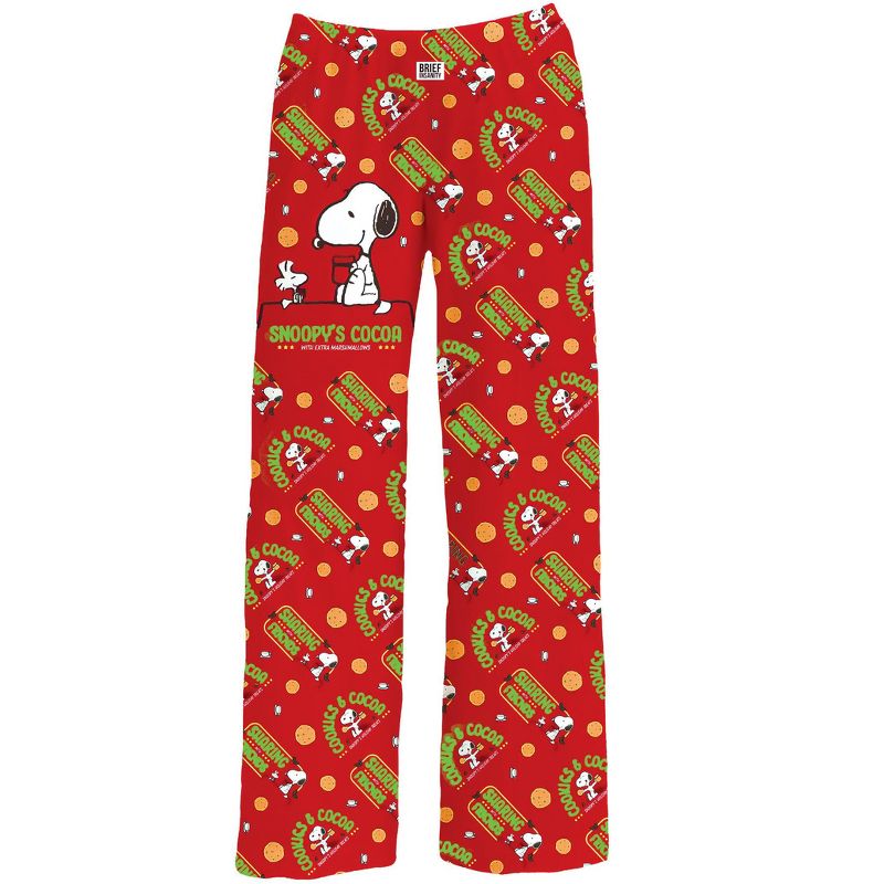 Collections Etc Snoopy Cookies & Cocoa Pants, 3 of 5