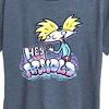 Women's - Hey Arnold! - Airbrush Arnold Short Sleeve Graphic T-Shirt - 2 of 4