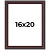 PosterPalooza | Linear Brown Picture Frame - UV Acrylic, Foam Board Backing, Hanging Hardware - 2 of 4