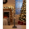 LED Glittered Twig Tree – 36" Modern Holiday Display by Melrose - 3 of 3