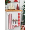 C&F Home Christmas Nutcracker Trio Embroidered Waffle Weave Kitchen Dishtowel - 3 of 4