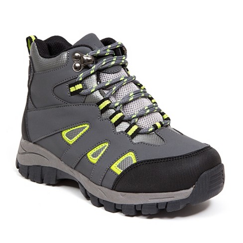 Deer Stags Kids Drew Waterproof Hiking Boot grey 6 Big Kid Medium Target