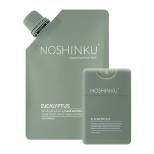 NOSHINKU Eucalyptus Refillable Pocket Sanitizer Refill Set - Rosemary & Eucalyptus Scent - 4oz/2pk