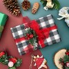 Wrapables Tissue Paper 20 x 28 Inch for Gift Wrapping, Arts & Crafts, Paper Flowers, Garlands, Tassels (60 Sheets), Holiday Plaid - 4 of 4