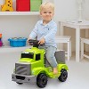 6V Ride on Truck, Kids Electric Car with Under Seat Storage, Music, 2 Headlights and 5 LED Lights - 2 of 4