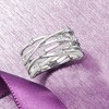Ross-Simons 0.25 ct. t.w. Diamond Highway Ring in Sterling Silver - 4 of 4
