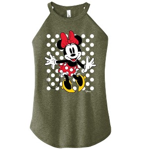 Women's - Disney - Mickey & Friends Graphic High Neck Tank - 1 of 3