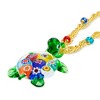 Ross-Simons Italian Murano Glass Multi-Strand Turtle Necklace in 18kt Gold Over Sterling Size 18 - 3 of 4