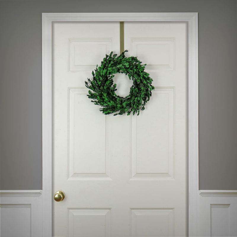 18" Artificial Boxwood Spring Wreath - National Tree Company, 2 of 4