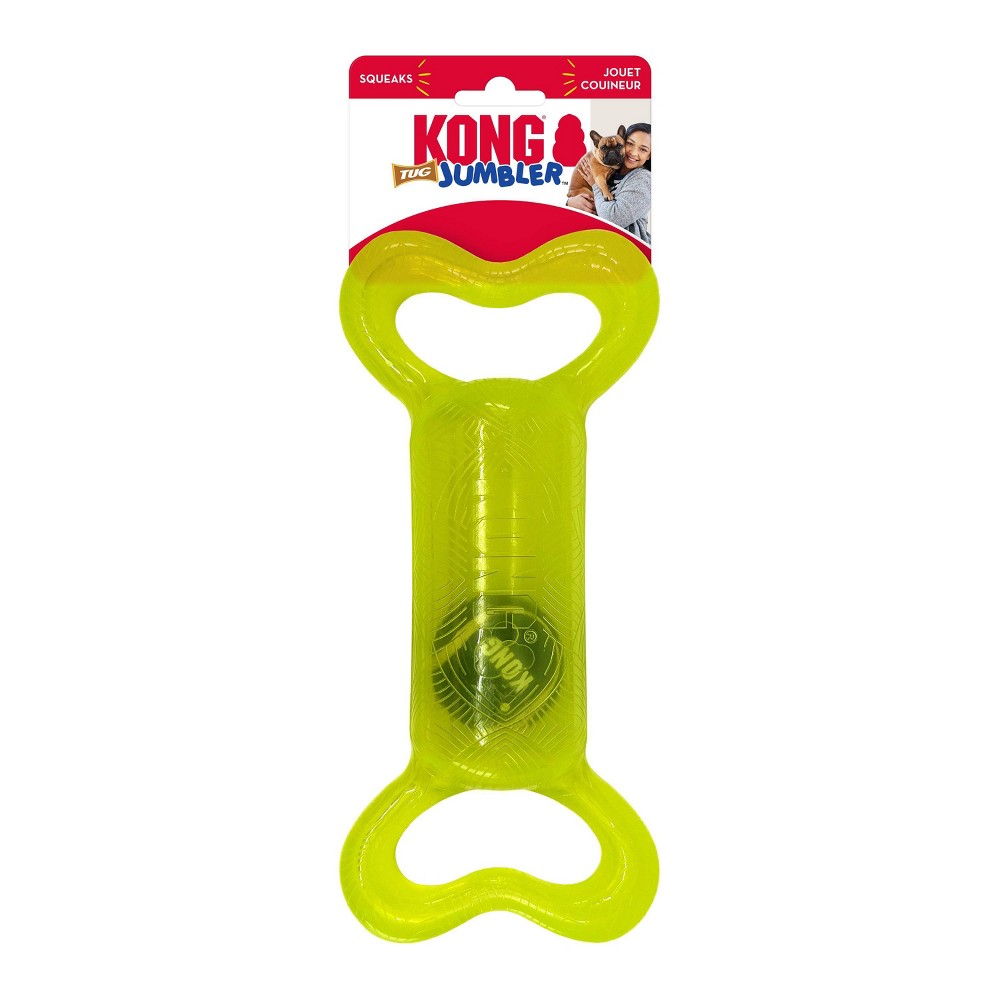 (3 pack) KONG Jumbler Tug Dog Toy - S/M