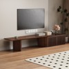 LOVSON Modern TV Stand Extendable with Storage Entertainment Center Living Room TV Stand - Walnut 78.7 1 Variation - 4 of 4