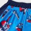 Boys' 3pc Superman Pajama Set - Blue - 4 of 4
