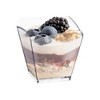 Smarty Had A Party 3.5 oz. Clear Small Square Plastic Cups - 288 pcs - 2 of 4