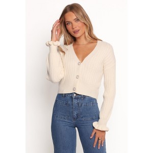 Petal and Pup Zana Ribbed Ruffle Cuff Knit Sweater - 1 of 4
