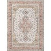 Traditional Vintage Boho Carpet, Non-Shedding Low Pile Floor Mat with Non-Slip Backing for Bedroom, Living Room, Dining Room Office - 2 of 4